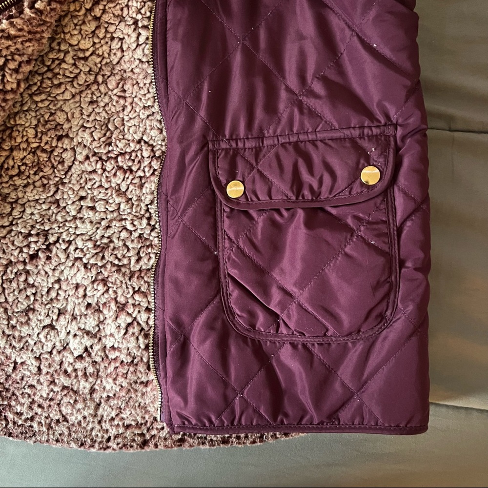 Maroon Reversible Vest - Picture 3 of 8